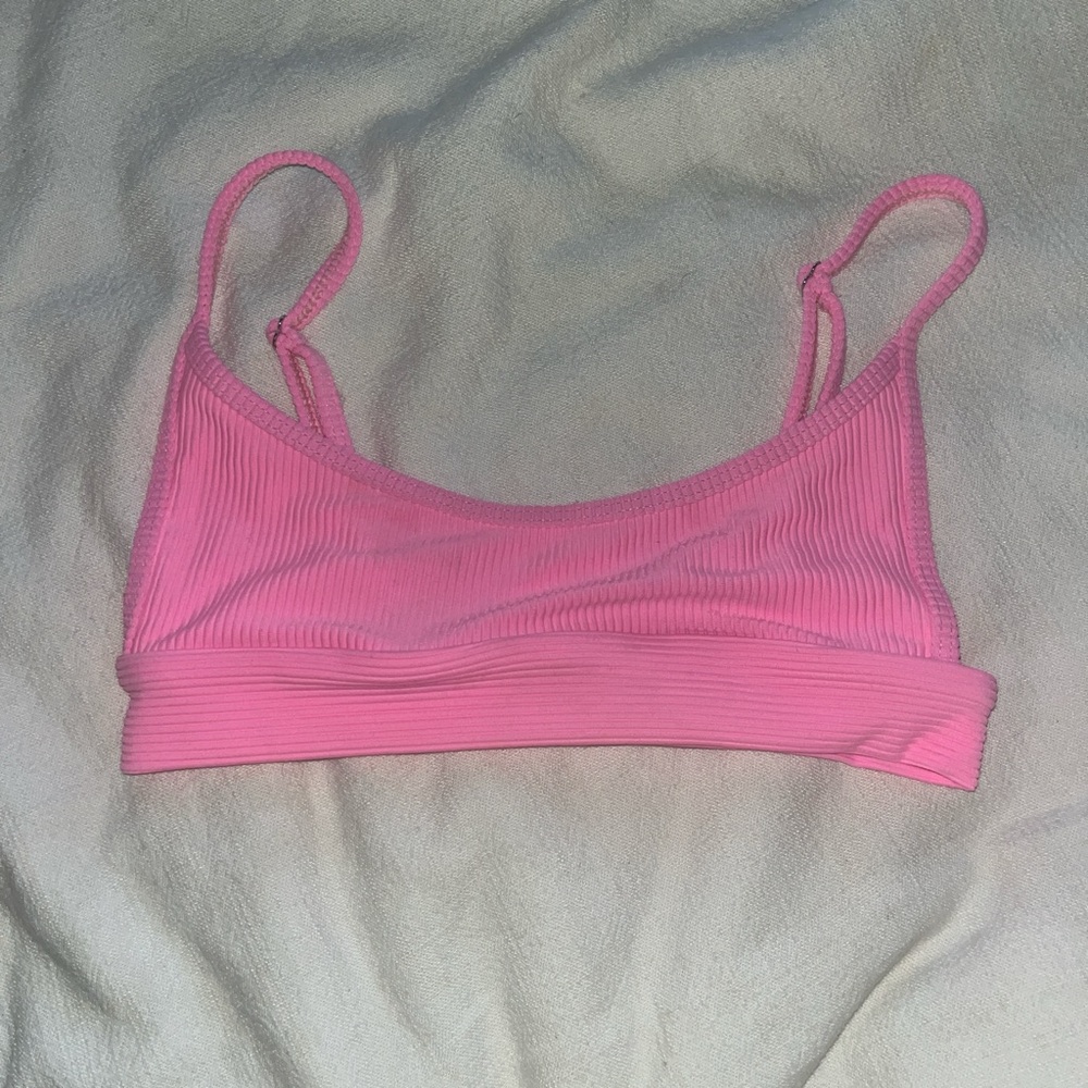 Pink Frankie’s bikini top